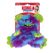 Игрушка мягкая текстурная шуршащая Kong Frizzle Razzle разноцветная для собак Kong - фото 1