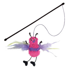 Игрушка-дразнилка Kong перьевая фиолетовая для собак Kong