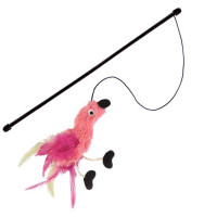 Іграшка-дражнилка Kong Feather Teaser рожева для собак Kong