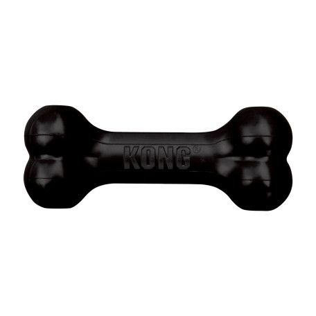 Игрушка-кость Kong Extreme Goodie Bone для лакомств сверхпрочная черная для собак Kong