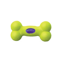Игрушка-косточка Airdog Squeaker Bone с пищалкой желтая для собак Kong