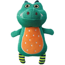 Іграшка-пищалка Kong Whoopz Gator зелена для собак Kong