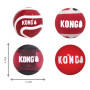 Набір міцних м'ячиків Kong Signature Balls червоні для собак Kong