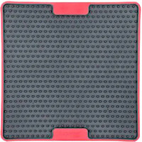 Лизательный коврик для собак LickiMat Soother Tuff, красный