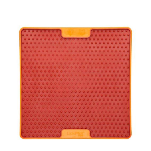 Лизальний килимок для собак LickiMat Soother PRO Tuff, помаранчевий
