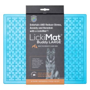 Лизательный коврик для собак LickiMat Buddy X Large, бирюзовый - фото 1