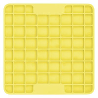 Лизальний килимок для собак LickiMat Mini Tuff Playdate, жовтий