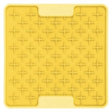 Лизательный коврик антистресс для собак LickiMat Mini Tuff Buddy, желтый