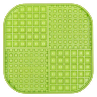 Лизательный коврик-слоуфидер для собак LickiMat Slomo XL, зеленый