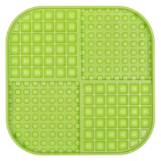 Лизальний килимок-слоуфідер для собак LickiMat Slomo XL, зелений