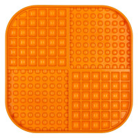 Лизальний килимок для собак LickiMat Slomo XL, помаранчевий