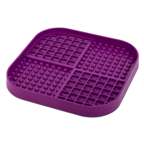 Лизальний килимок для собак LickiMat Slomo XL, фіолетовий