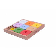Интерактивная игрушка-головоломка Dog' SUDOKU Medium Expert Rainbow разноцветная для собак My Intelligent Pets - фото 5