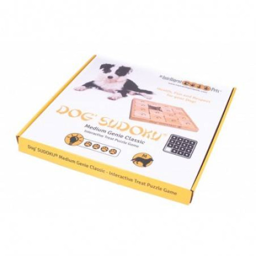 Інтерактивна іграшка Dog' SUDOKU Genie Classic дерев'яна для собак My Intelligent Pets