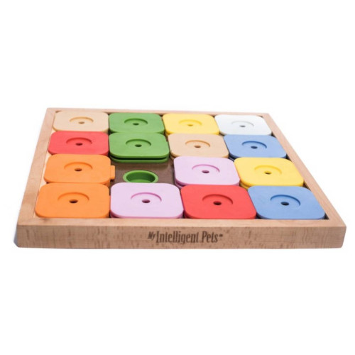 Інтерактивна іграшка Dog' SUDOKU Geni Color різнокольорова для собак My Intelligent Pets