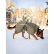 Зимова куртка для собак Glacier wool jacket 3.0 Non-stop dogwear Зелений - фото 2