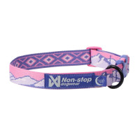 Ошейник для собак Non-stop dogwear, Trail Quest, фиолетовый/розовый