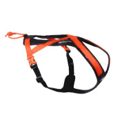 Шлейка для собак Non-stop dogwear, Rush harness, чёрно-оранжевая - фото 1
