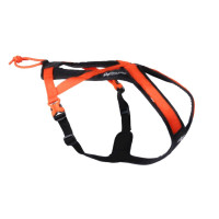 Шлейка для собак Non-stop dogwear, Rush harness, чорно-помаранчева