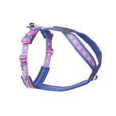 Шлейка для собак Non-stop dogwear, Line harness 5.0 RP signature edition, Фіолетовий/Рожевий