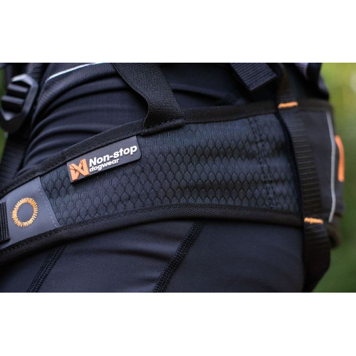 Пояс для каникросса с собакой Non-stop dogwear CaniX Belt, черный - фото 5