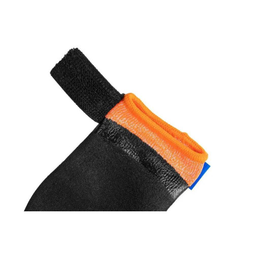 Защитные ботинки для собак Non-stop dogwear Protector Bootie, черно-оранжевые - фото 4