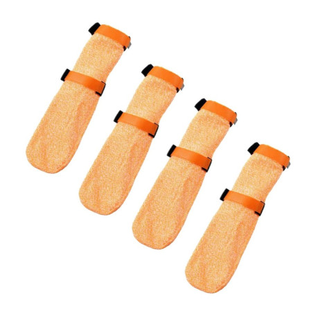 Высокие носки для собак Non-stop dogwear Protector Light Socks High, оранжевые