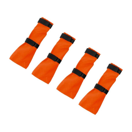 Высокие ботинки для собак Non-stop dogwear Contact Bootie High, оранжевые
