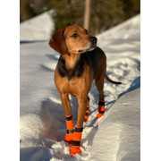 Высокие ботинки для собак Non-stop dogwear Contact Bootie High, оранжевые - фото 2