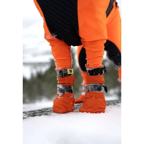 Высокие ботинки для собак Non-stop dogwear Contact Bootie High, оранжевые - фото 4