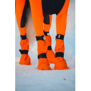Высокие ботинки для собак Non-stop dogwear Contact Bootie High, оранжевые - фото 5
