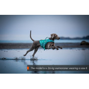 Рятувальний жилет для собак Non-stop dogwear Protector Life Jacket, бірюзовий - фото 3