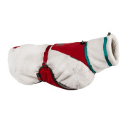 Флисовая куртка для собак Non-stop dogwear Trekking Fleece Jacket, серо-винно-бирюзовая - фото 1