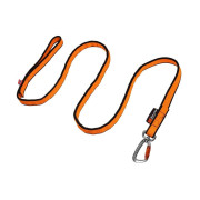 Амортизаційний повідець для собак Non-stop dogwear Bungee Leash, чорно-помаранчевий - фото 1