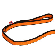 Амортизаційний повідець для собак Non-stop dogwear Bungee Leash, чорно-помаранчевий - фото 4