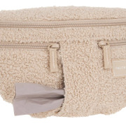 Поясна сумка-бананка для ласощів та аксесуарів собак Palopa Emma Teddy-Fleece, бежева - фото 2