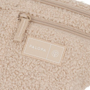 Поясна сумка-бананка для ласощів та аксесуарів собак Palopa Emma Teddy-Fleece, бежева - фото 6