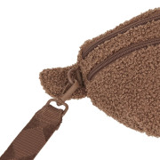 Поясная сумка-бананка для лакомств и аксессуаров собак Palopa Emma Teddy-Fleece, коричневая - фото 5