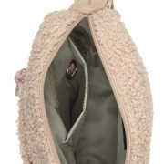 Квадратна сумка для ласощів та аксесуарів собак Palopa Noka Teddy-Fleece, бежева - фото 7
