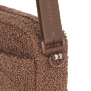 Квадратна сумка для ласощів та аксесуарів собак Palopa Noka Teddy-Fleece, коричнева - фото 3