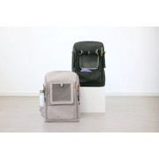 Рюкзак-переноска для собак Palopa Carrier Backpack Kari, темно-оливковий - фото 8