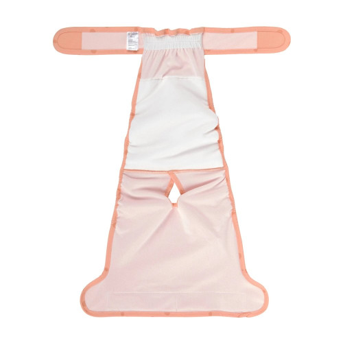 Багаторазовий підгузок для собак Palopa Dog Diaper Glan, персиковий - фото 3