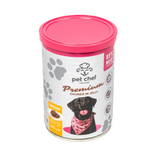 Вологий корм Pet Chef з куркою для собак 415 г