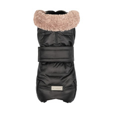 Попона Pet Fashion Ted для собак чорний/сірий