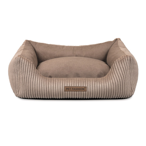 Лежак Pet Fashion DEVID для собак песочный 62×50×19 см