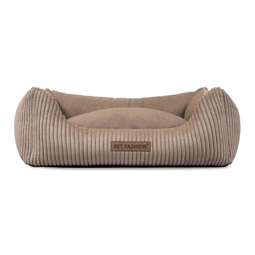 Лежак Pet Fashion DEVID для собак песочный 62×50×19 см