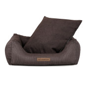 Лежак Pet Fashion DEVID для собак шоколадний 62×50×19 см - фото 3