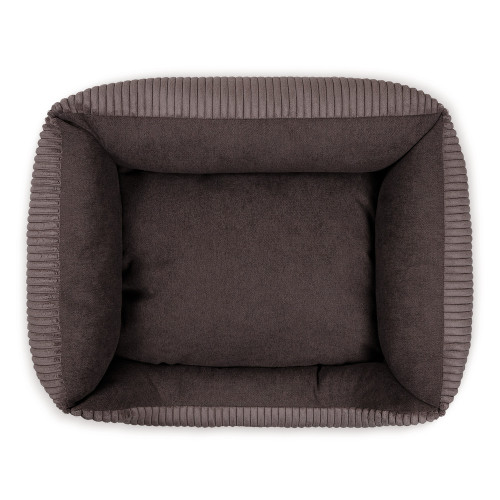 Лежак Pet Fashion DEVID для собак шоколадний 62×50×19 см