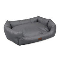 Лежак Pet Fashion Bosphorus 3 для собак сірий 95×78×24 см