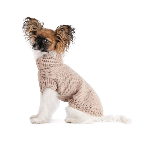 Свитер Sam Pet Fashion для собак, бежевый